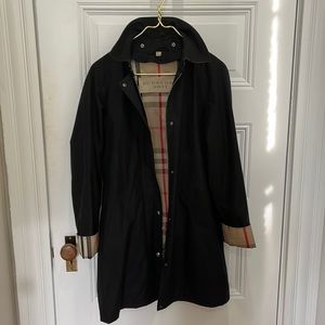 Burberry Black Trench Coat